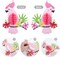6 Pieces Hawaiian Tropical Parrot Bird Honeycomb Hanging Party Decorations, Summer Tiki Bar Party Decor, Rainforest Decorations Garden Yard Room Decor